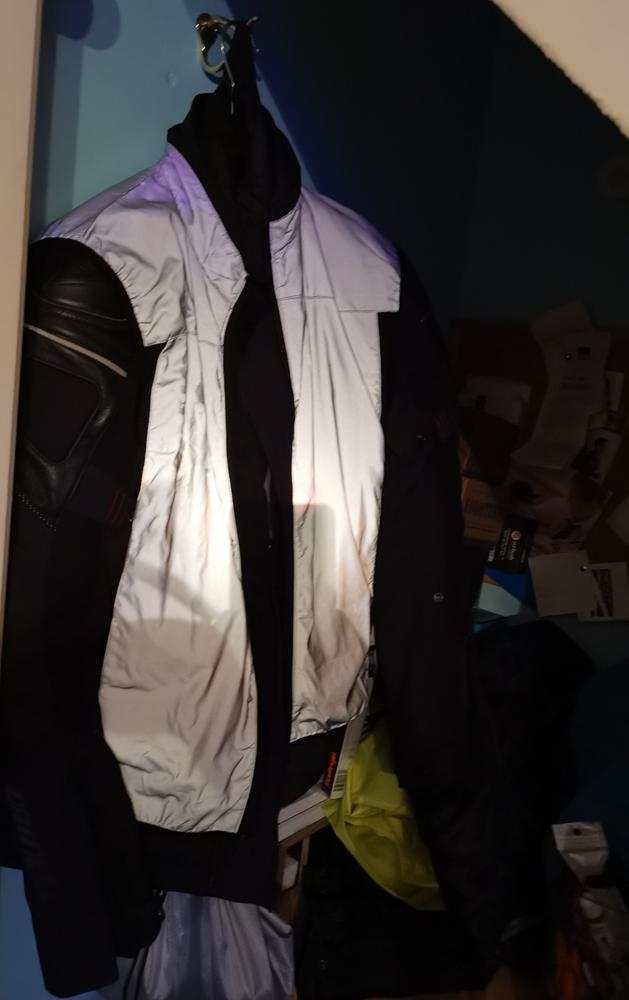 BTR High Visibility & Totally Reflective Running & Cycling Gilet & Vest - Customer Photo From Jay