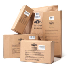 BTR buggy organisers sustainable packaging