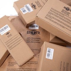 BTR no plastic packaging