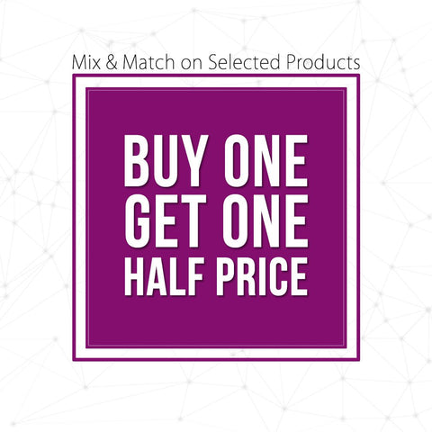 BTR Buy 1 Get 1 Half Price Special Offer Promotion